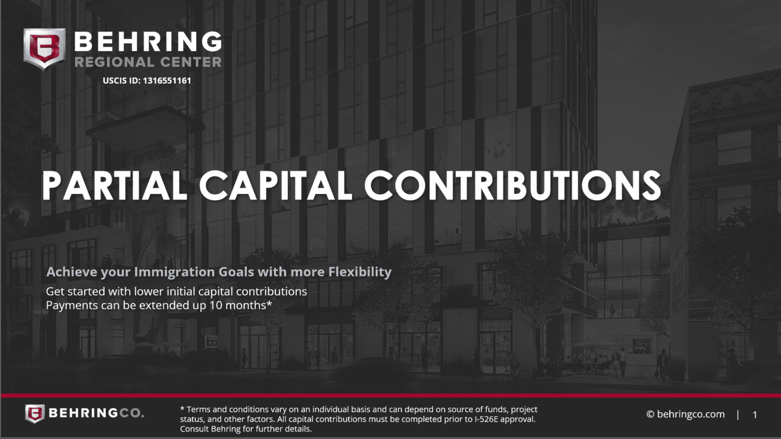 Behring Project EB-5 Resources for Investors | Behring Regional Center - Downloadable ...